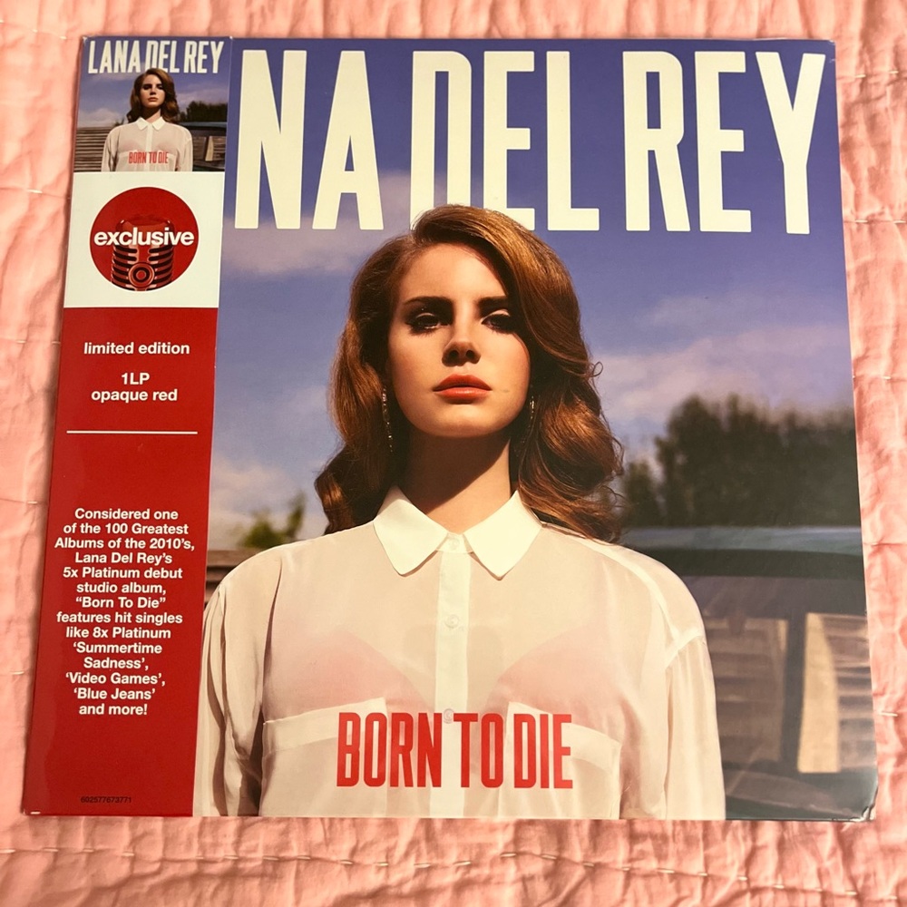 Lana Del Rey 'Born to Die' Vinyl Record